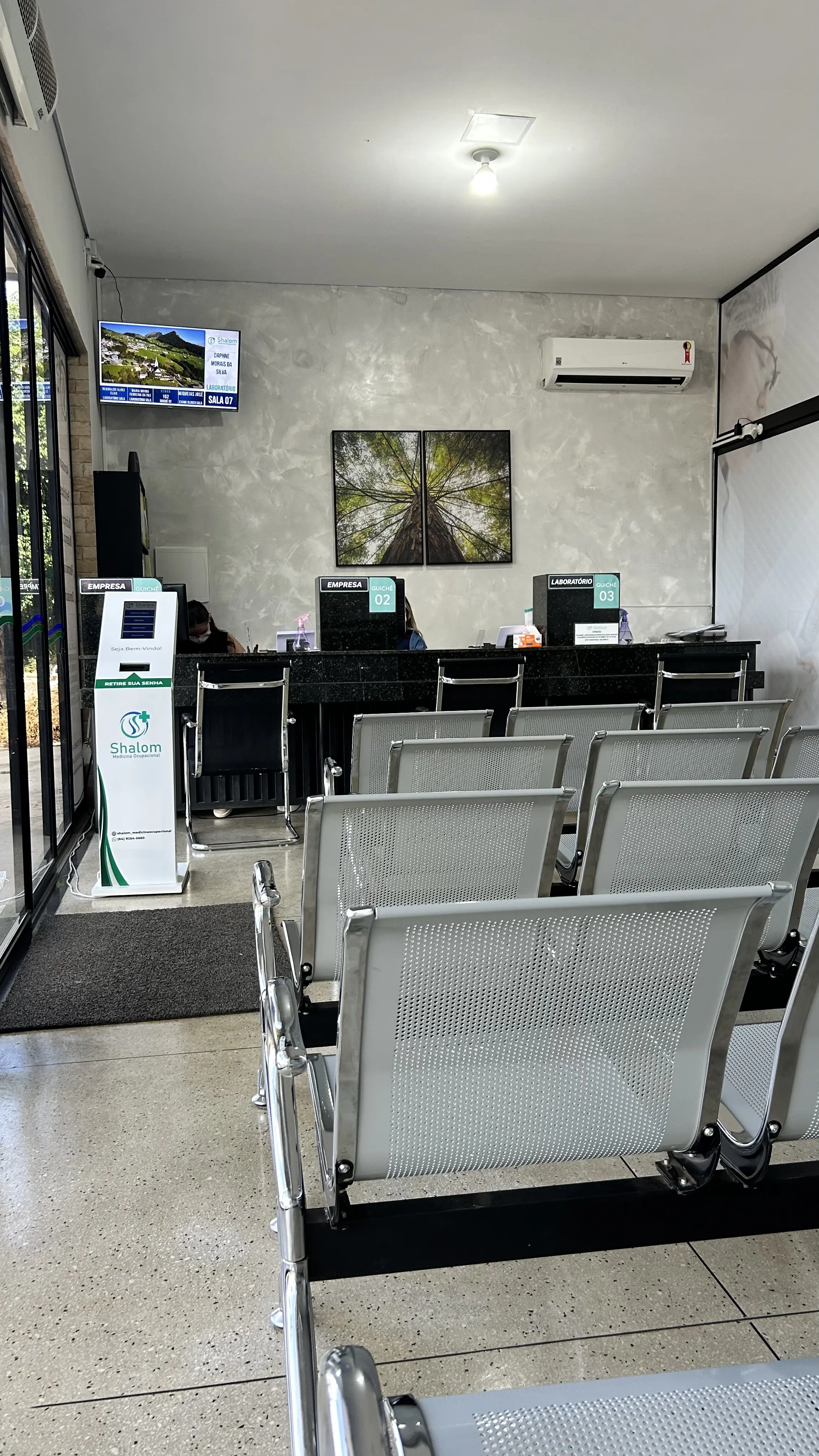 Recepção Interna